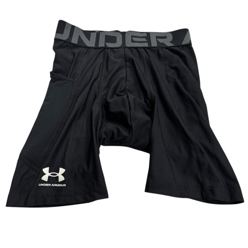 Vist Large View of Product Image Which is Used Under Armour Compression Shorts Youth SM