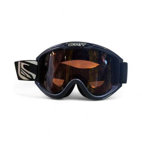 Vist Large View of Product Image Which is Used Scott Snow Goggles Adult Navy Blue