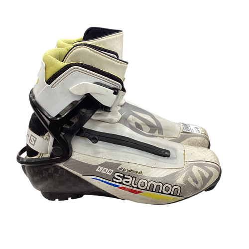 Vist Large View of Product Image Which is Used Salomon LAB PILOT Mens SNS XC Ski Boots White M 08.5-09 / W 09-09.5