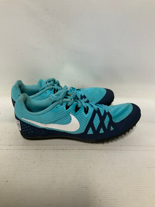 Vist Large View of Product Image Which is Used Nike RIVAL M Track & Field Cleats Adult Carolina Blue Senior 10