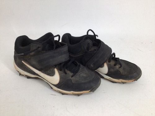Used Nike FASTFLEX SR 8 BB CLEATS BB/SB Cleats Black Senior 8 11752-S000071290 Vist Large View of Product Image Which is Used Nike FASTFLEX SR 8 BB CLEATS BB/SB Cleats Black Senior 8