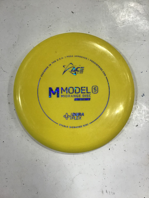 Vist Large View of Product Image Which is Used Prodigy Disc ACE LINE M MODEL S Disc Golf Mid Range Yellow 180g