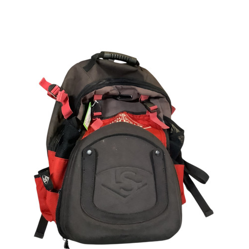 Vist Large View of Product Image Which is Used Louisville Slugger BACKPACK BB/SB Player Backpack Red