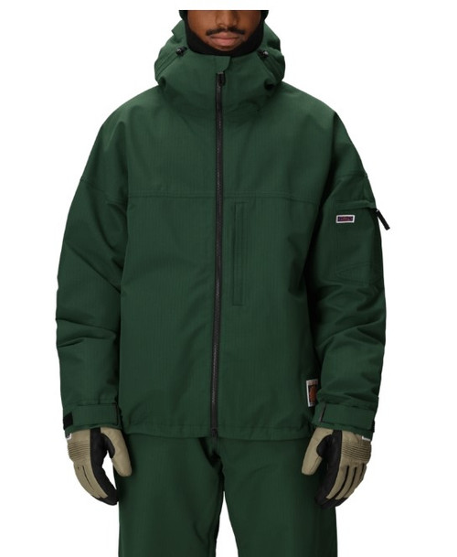 Vist Large View of Product Image Which is New 686 DOJO SHELL JACKET MOSS GREEN RIPSTOP SM
