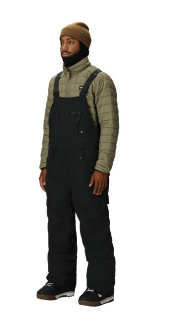 Vist Large View of Product Image Which is New 686 HOT LAP INSULATED BIB BLACK LG