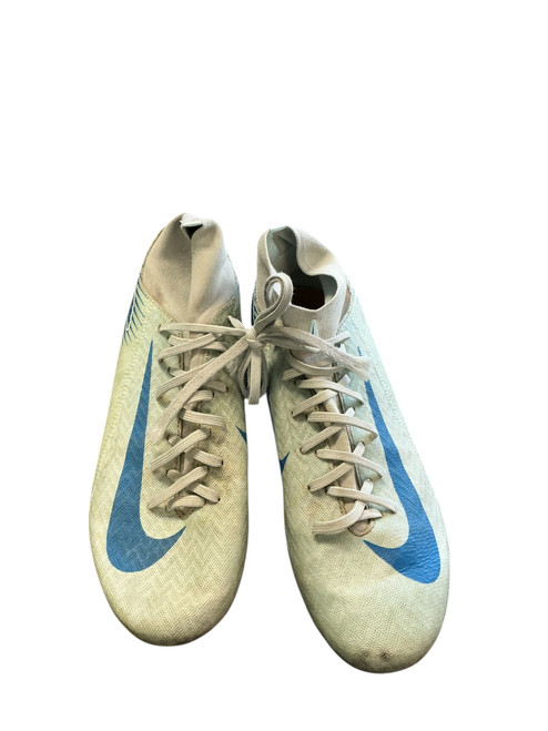Vist Large View of Product Image Which is Used Nike Soccer Cleats Teal Senior 8