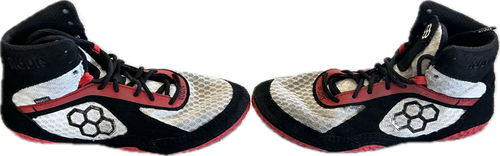 Vist Large View of Product Image Which is Used Rudis ALPHA 2.0 Wrestling Shoes Black Senior 6.5