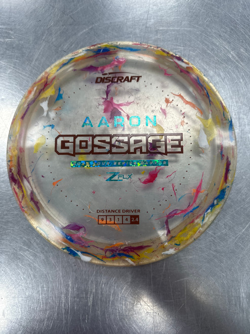 Used Discraft AARON GOSSAGE Z FLX RAPTOR Disc Golf Driver Tan 10558-S000243645 Vist Large View of Product Image Which is Used Discraft AARON GOSSAGE Z FLX RAPTOR Disc Golf Driver Tan