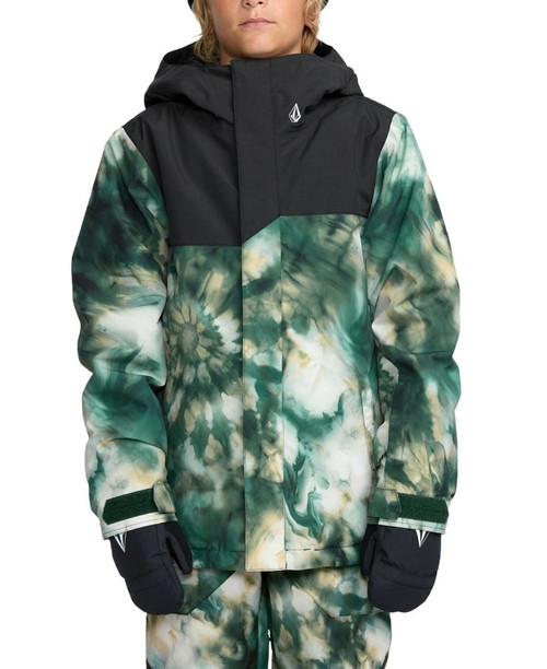 Vist Large View of Product Image Which is New VOLCOM STONE 91 KIDS JACKET SHAMROCK HEATHER XXL