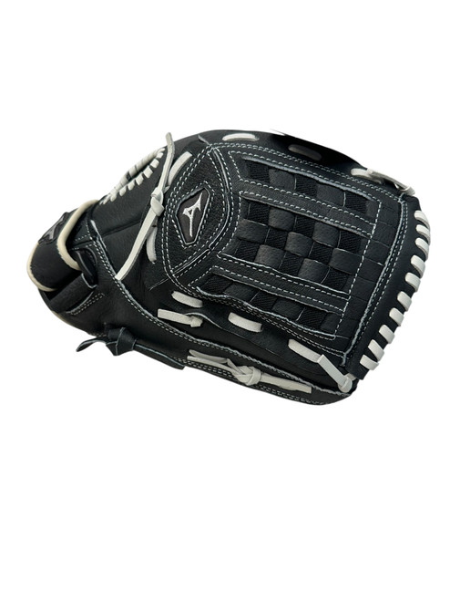 Used Mizuno SHADOW BB/SB Glove RH Throw Black 12" 11835-S000199985 Vist Large View of Product Image Which is Used Mizuno SHADOW BB/SB Glove RH Throw Black 12"