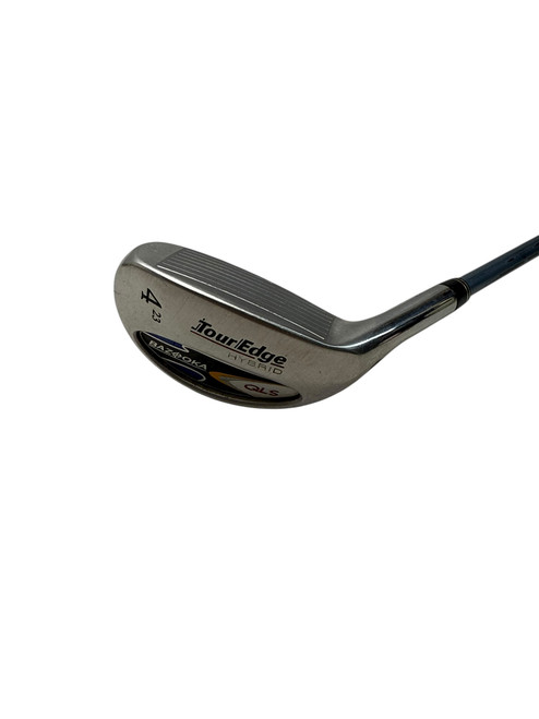 Vist Large View of Product Image Which is Used Tour Edge BAZOOKA Men’s RH 4 Hybrid - Regular Flex Graphite Shaft