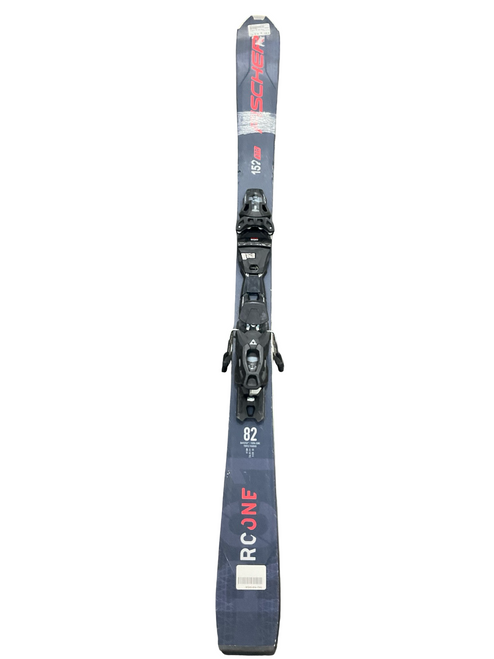 Vist Large View of Product Image Which is Used Fischer RC ONE Mens DH Ski/Binding Black 152 cm
