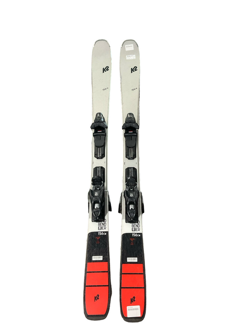 Vist Large View of Product Image Which is Used K2 SKIS Mens DH Ski/Binding Grey 156 cm