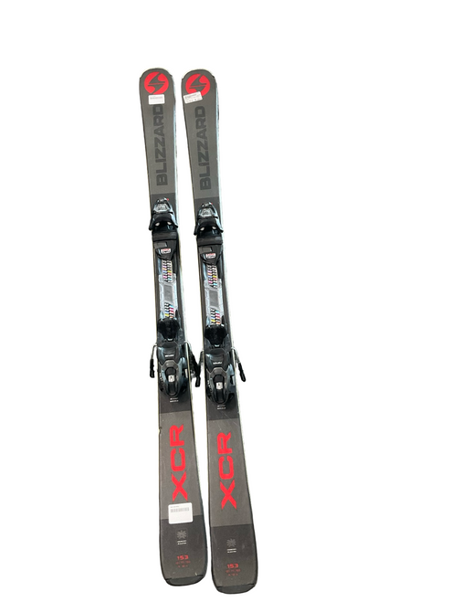 Vist Large View of Product Image Which is Used Blizzard XCR Mens DH Ski/Binding Grey 153 cm