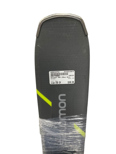Vist Large View of Product Image Which is Used Salomon XOR Mens DH Ski/Binding Grey 150 cm