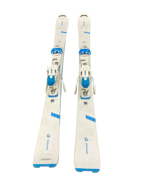 Vist Large View of Product Image Which is Used Head TOTAL JOY Womens DH Ski/Binding White 148 cm