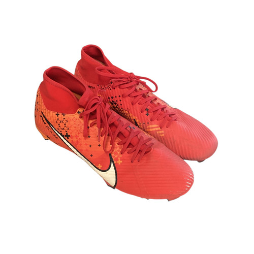 Vist Large View of Product Image Which is Used Nike MERCURIAL SUPERFLY 9 ACADEMY Soccer Cleats Red Senior 11
