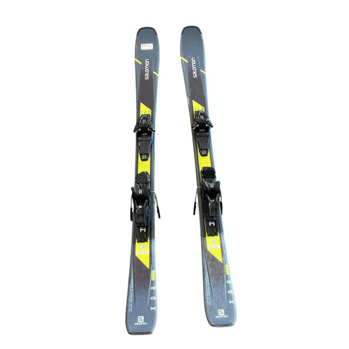 Vist Large View of Product Image Which is Used Salomon XDR Mens DH Ski/Binding Teal 140 cm
