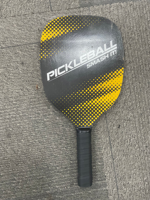 Vist Large View of Product Image Which is Used PICKLEBALL SMASH IT PADDLE Pickleball Racquet Black