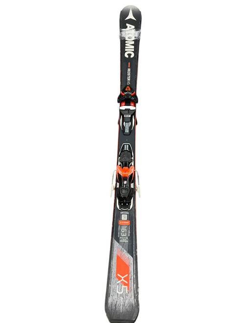 Vist Large View of Product Image Which is Used Atomic REDSTER X5 Mens DH Ski/Binding Grey 163 cm