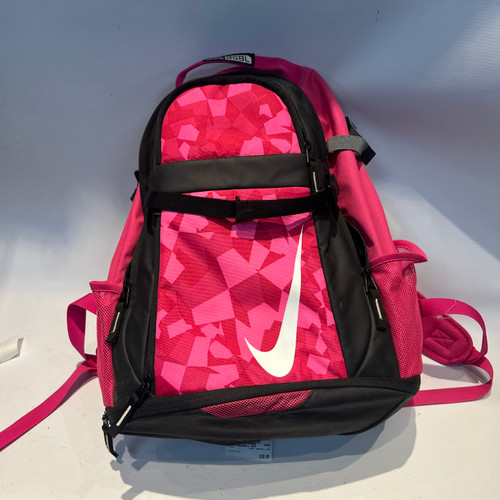 Vist Large View of Product Image Which is Used Nike BASEBALL BAG BB/SB Player Backpack Pink