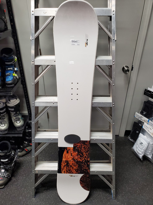 Vist Large View of Product Image Which is Used Liquid STORM Mens Snowboard Only White 158 cm