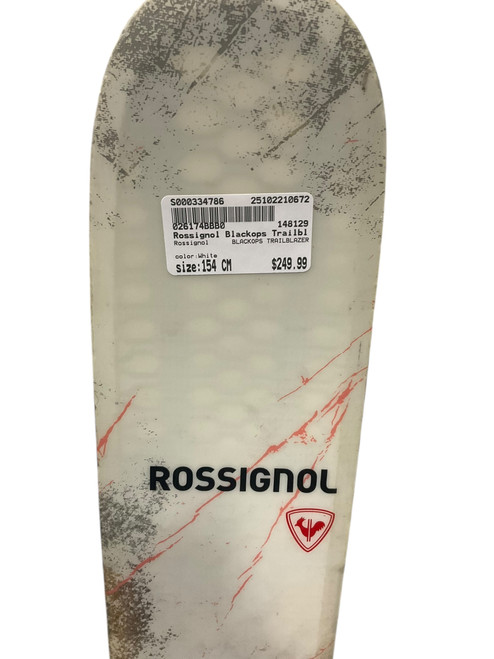 Used Rossignol BLACKOPS TRAILBLAZER Mens DH Ski/Binding White 154 cm Vist Large View of Product Image Which is Used Rossignol BLACKOPS TRAILBLAZER Mens DH Ski/Binding White 154 cm
