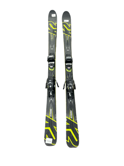 Vist Large View of Product Image Which is Used K2 KONIC Mens DH Ski/Binding Black 163 cm
