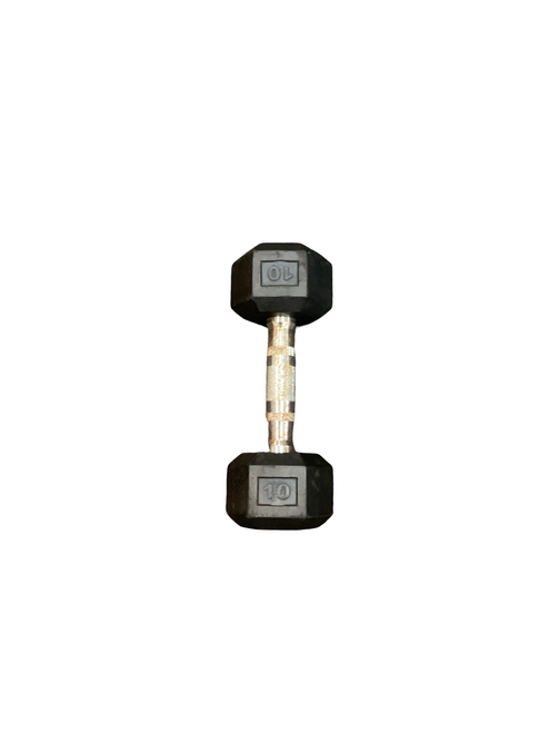 Vist Large View of Product Image Which is Used Hex Dumbbell (Each) 10 lb