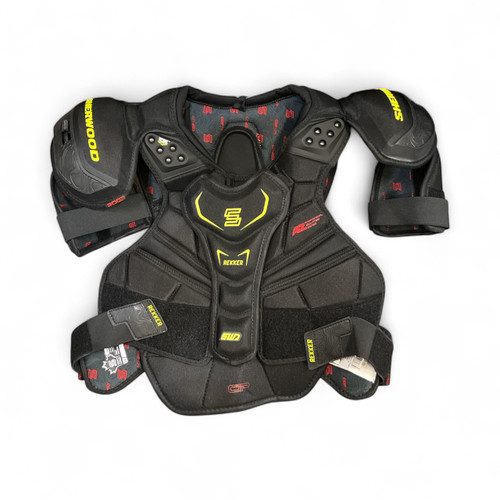 Vist Large View of Product Image Which is Used Sher-wood SWD WOMENS MED SP Senior Shoulder Pads MD