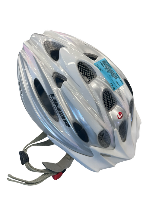 Used LIMAR HELMET Bike Helmet White One Size 11682-S000122837 Vist Large View of Product Image Which is Used LIMAR HELMET Bike Helmet White One Size