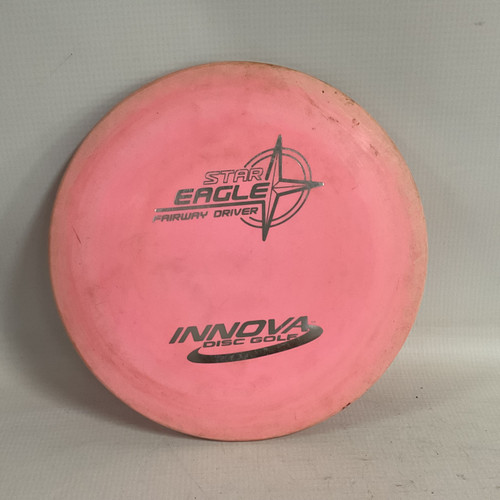 Vist Large View of Product Image Which is Used Innova STAR EAGLE Disc Golf Mid Range Pink