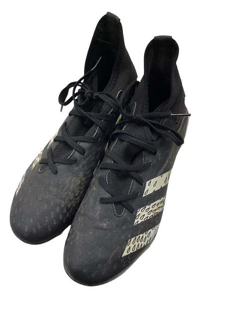 Vist Large View of Product Image Which is Used Adidas PREDATOR Soccer Cleats Black Junior 04.5