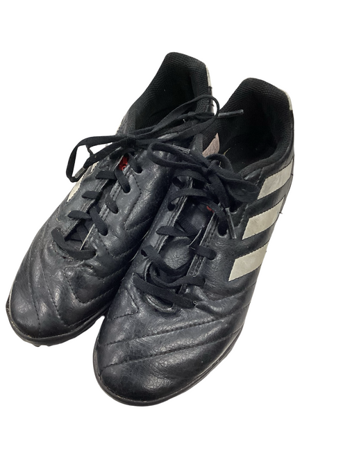 Vist Large View of Product Image Which is Used Adidas Soccer Cleats Black Junior 03.5