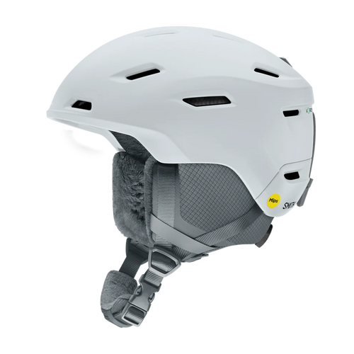 Vist Large View of Product Image Which is New Smith Descend MIPS 2026 Snow Helmet Matte White- MD