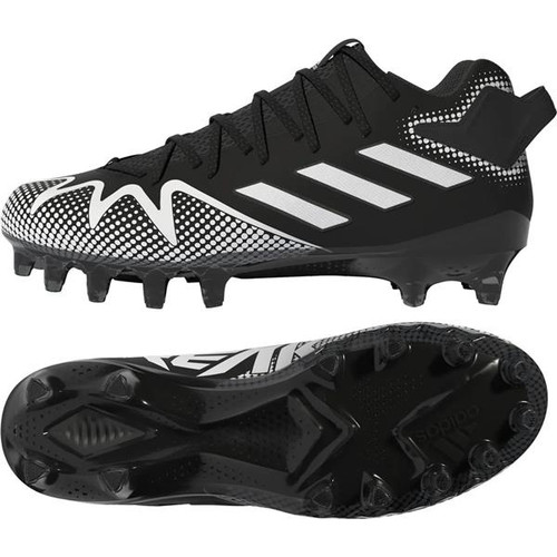 Vist Large View of Product Image Which is New Adidas Freak 22 Mens 10 Black and White Football Cleats