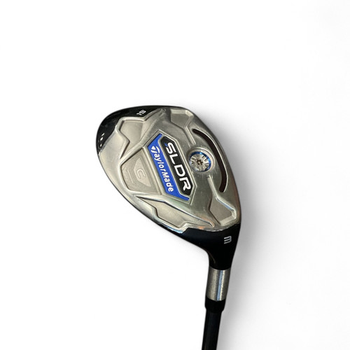 Used Taylormade SLDR C Mens Hybrid Club RH 3 Hybrid 11856-S000023910 Vist Large View of Product Image Which is Used Taylormade SLDR C Mens Hybrid Club RH 3 Hybrid