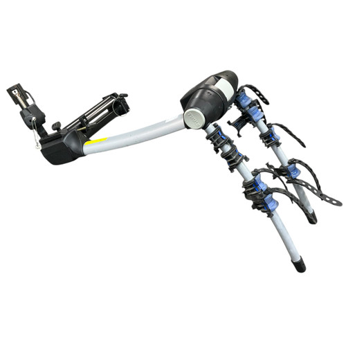 Vist Large View of Product Image Which is Used Thule 4 BIKE SWING AWAY HITCH RACK Rear Mount Carrier Grey