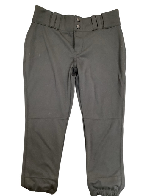 Vist Large View of Product Image Which is Used Champro GIRLS L BLACK BB/SB Pant Girls Black LG