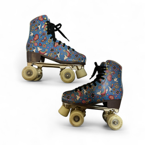 Vist Large View of Product Image Which is Used Impala IMPALA ROLLER SKATE - SIDEWALK Senior Roller Quad Skates Carolina Blue Senior 7