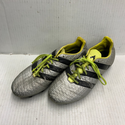 Vist Large View of Product Image Which is Used Adidas Soccer Cleats Grey Senior 12