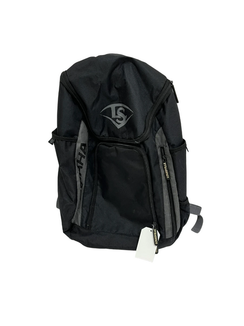 Vist Large View of Product Image Which is Used Louisville Slugger Black BB/SB Backpack Player Backpack  
