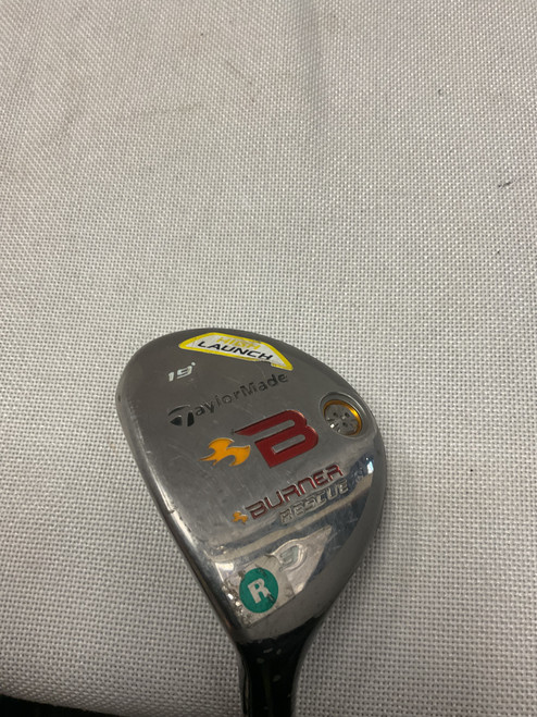 Vist Large View of Product Image Which is Used Taylormade BURNER RESCUE Mens Hybrid Club LH 3 Hybrid