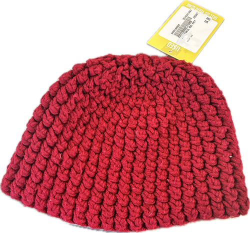 Vist Large View of Product Image Which is Used Outerwear Womens Beanie Hat Red