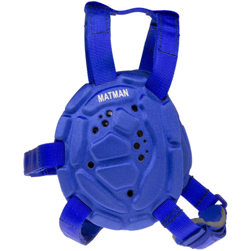 Vist Large View of Product Image Which is New Matman Medalist Teen/Adult Royal Blue Wrestling Headgear