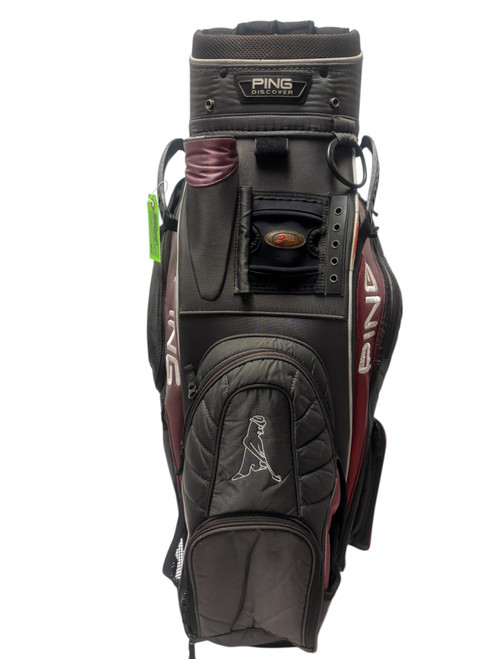 Vist Large View of Product Image Which is Used Ping DISCOVER 14-Way Golf Cart Bag Black