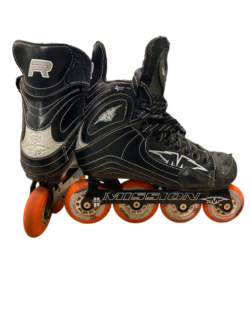 Vist Large View of Product Image Which is Used MISSION Senior Aggressive Skates Black Senior 6