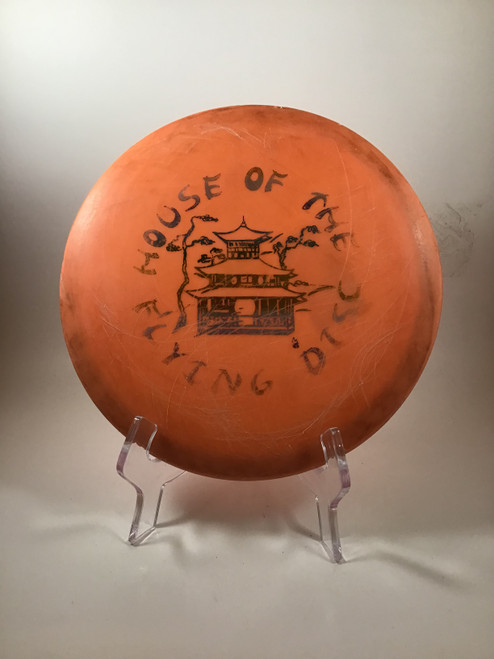 Vist Large View of Product Image Which is Used Innova DX ROC Disc Golf Mid Range Orange 174g