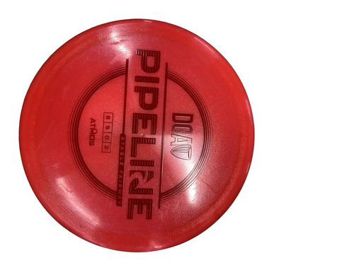 Used DGA PIPLINE Disc Golf Driver Red 11613-S000170564 Vist Large View of Product Image Which is Used DGA PIPLINE Disc Golf Driver Red