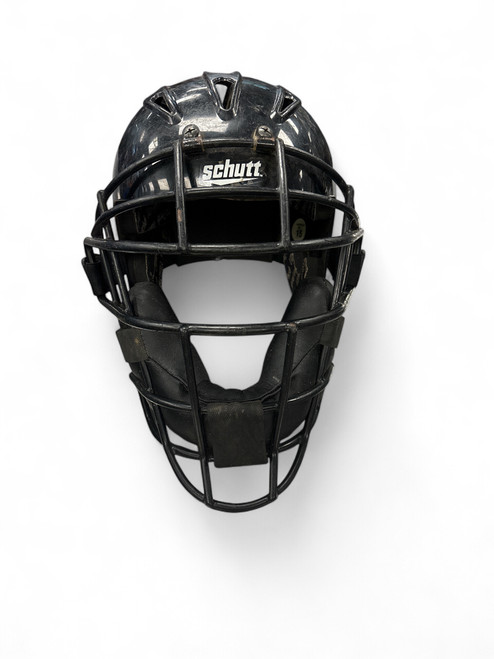 Vist Large View of Product Image Which is Used Schutt MASK Catchers Mask Black